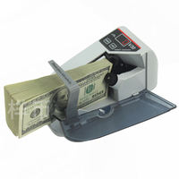 Compteur de billets portable V30 avec détecteur de faux billets et lumière UV, mini machine de comptage de billets en papier