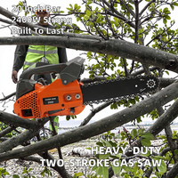 Tronçonneuse industrielle multifonctionnelle pour l'élagage des branches de bois de chauffage et la démontage d'arbres d'urgence (OEM disponible)