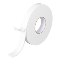OEM Weißes Doppelseitiges Klebeband Starker Klebstoff Acrylklebstoff Hohe Temperaturbeständigkeit Hitzebeständig Kundenspezifische Form für Warnhinweise