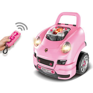 Ensemble de jouets d'atelier de <span class=keywords><strong>bricolage</strong></span> pour enfants, camion de chantier, atelier de réparation, ensemble de jouets d'atelier de moteur, jeu de simulation de jardinage - Product Image 3