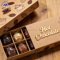 Chocolat Chaud Professionnel Halal de Luxe, Assortiment de Saveurs, Qualité Supérieure, Meilleur Prix, Coffret Cadeau Chocolat Chaud