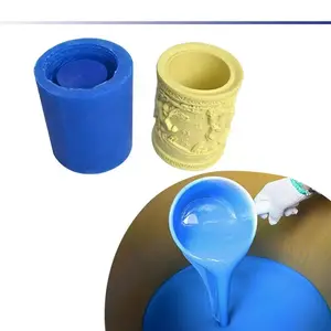 폴리 우레탄 액체 실리콘 고무 복합 재료 gfrg 양초 제조 금형