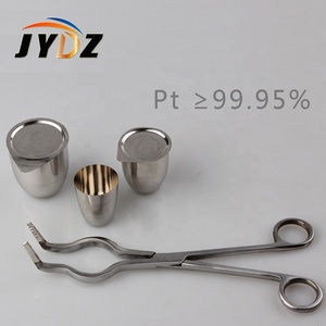 Sản xuất 99.95% độ tinh khiết cao 10ml/30ml/50ml kim loại quý bạch kim PT nồi nấu kim loại lót cho phòng thí nghiệm nghiên cứu - Product Image 5