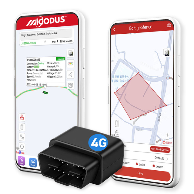 Micodus MV33G Plug and Play Vehicle Locator Anti-theft 4G Obd2 Tracking Device Mini Gps Car Tracker Obd Ii