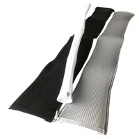 LN-BZW Flexible Polyester fil métier à tisser Tube de protection fermeture éclair extensible tressé manchon de câble pour la gestion automatique et informatique des câbles