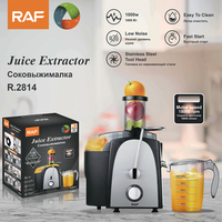 Extracteur de jus d'orange et de citron électrique professionnel à faible bruit 1000W RAF