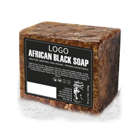 Savon Noir Africain Exfoliant et Blanchissant 100% Pur Fait Main Biologique pour les Taches Noires – Soin Corporel Marque Blanche