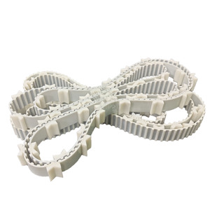 Courroie synchrone en polyuréthane blanc 3m5m8mT10 avec courroie synchrone à déflecteur en forme de V - Product Image 3