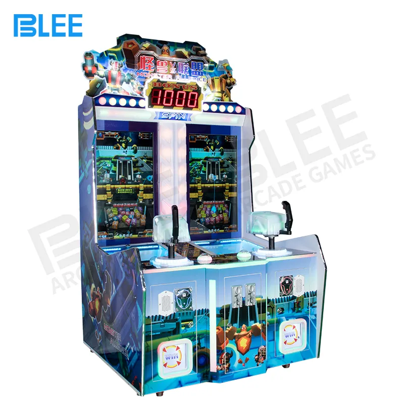 Amusement Center Muntautomaat Arcade Shooting Game Machine Ticket Machine Coin Pusher Machine Voor Verkoop