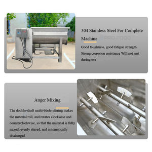 Stainless Steel <b>Meat</b> <b>Mixer</b> Machine High Quality <b>Meat</b> Stuffing Filling Machine Durable <b>Meat</b> Mixing Machine - Product Image 6