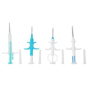 رقاقات زجاجية حيوية قابلة للحقن غير مرئية للرعاية الماشية والخرفان والخنازير والحيوانات الأليفة، رقاقة ميكرو لتحديد الحيوانات الأليفة <span class=keywords><strong>NFC</strong></span> / RFID مع حقن ICAR - Product Image 4