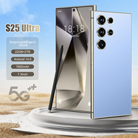 Teléfono Móvil S25 Ultra 5G 2025 con Pantalla HD de 6.9'', 12GB+512GB, S-Pen, Android 15, Idiomas Francés/Español, 4G/5G WiFi