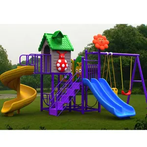 Giocattolo di plastica giochi del cortile strutture foresta tree house giocattoli noah s ark attrezzature per parchi giochi