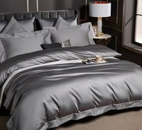 Literie 100% coton Linge de lit de luxe 5 étoiles pour hôtel Ensembles de draps