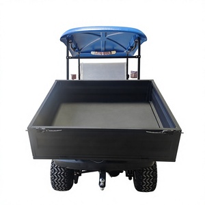 Voiturette de golf électrique tout-terrain robuste 4 places pour le déneigement et le nettoyage - Product Image 6