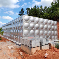 Système de traitement de l'eau modulaire assemblé en acier inoxydable 304 avec osmose inverse, productivité de 100 L/heure, garantie d'un an
