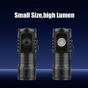 Đèn pin mini sạc lại được bằng nhựa ABS 3 đèn LED di động mới có kẹp - Product Image 3