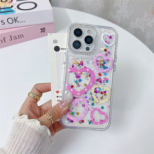 <span class=keywords><strong>Singstar</strong></span> fábrica Tpu + PC chica mujer Handyhille fundas de teléfono móvil para Samsung Galaxy A06 4G pintado epoxi amoroso corazón cubierta - Product Image 1