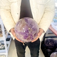 Offre Spéciale boules de cristal de quartz d'améthyste naturelle de grande taille pour la décoration de fengshui