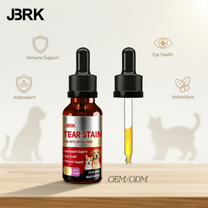 Dung dịch nhỏ mắt ODM Tear Stain Drops an toàn cho thú cưng có lông trắng và lông sáng màu, chăm sóc sức khỏe thú cưng & thực phẩm bổ sung dạng nhỏ giọt cho chó và mèo, 60ml - Product Image 1