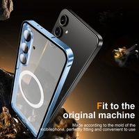 Housse de protection antichoc en métal avec cadre en aluminium pour Samsung Galaxy S24 FE