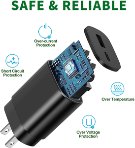 Cargador Superrápido Tipo C, Cargador de Pared USB C de 25 W, Bloque de Carga Rápida de Doble Puerto para Samsung Galaxy S22/S22 Ultra/S22+/S21 - Product Image 2
