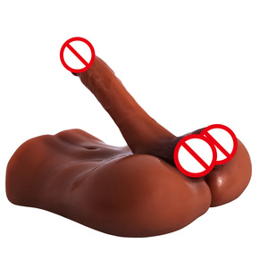 Dildo realistico a forma di torso maschile per donne, enorme pene morbido effetto pelle, grande masturbatore a forma di tronco maschile, prodotti per adulti per lei - Product Image 5