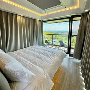 Cápsula Espacial Modular Inteligente Personalizada, Transpirable y Aislada, con 2 Dormitorios, Diseño Moderno para Uso en Hoteles, Talleres y Escuelas - Product Image 4