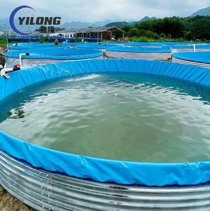 Filets de cage de réservoir en acier galvanisé de taille personnalisée pour la <span class=keywords><strong>pisciculture</strong></span> - Product Image 1