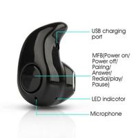 Écouteur sans fil super mini S530 M165 invisible et discret avec microphone