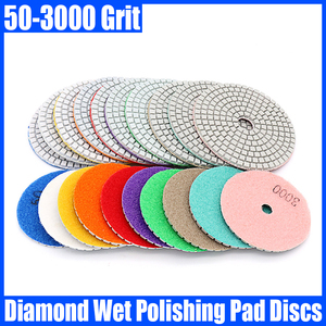 Disco Abrasivo de Diamante de 100 mm de Alto Rendimiento, Grano 50-3000, Kit Húmedo/Seco, Compatible con Amoladora Angular para Piedra, Azulejo y Suelo, OEM/OBM Personalizable - Product Image 6