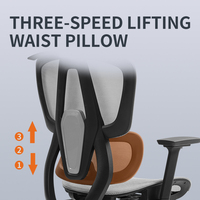 Chaise de bureau ergonomique de direction avec accoudoirs fixes, confortable, pivotante, inclinable et à bascule, pour une utilisation multi-scènes
