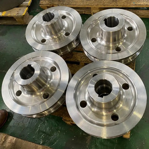 42CrMo 4140 fundición de acero forjado fundición de precisión rueda de tren rueda de ferrocarril ruedas de entrenador - Product Image 3