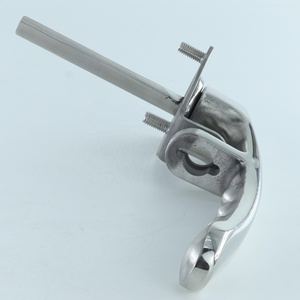 <span class=keywords><strong>Serrure</strong></span> à crochet de type L Aisi316 verrouillable avec fixation à <span class=keywords><strong>3</strong></span> <span class=keywords><strong>points</strong></span> pour armoires électriques et boîtiers industriels - Product Image 2