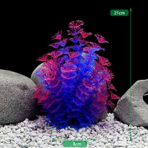 시뮬레이션 수족관 식물 어항 장식 액세서리 수족관 조경 플라스틱 잔디 식물 - Product Image 2