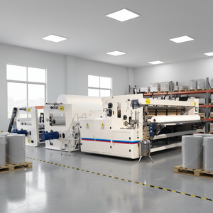 Máquina Automática para Fabricar Papel Higiénico, Equipo Principal para Rebobinado de Rollos de Toallas de Cocina, Máquina de Papel Higiénico - Product Image 2