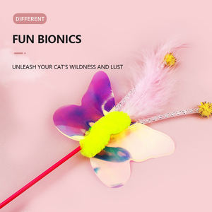 Gatto SUREWALHOME che gioca giocattolo Teaser divertente all'ingrosso giocattoli cigolanti per gatti - Product Image 5