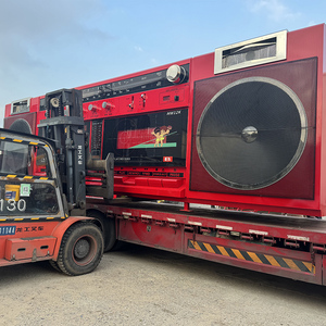 Luban Cabin hình dạng tùy chỉnh prefab cà phê cửa hàng contain-độc đáo băng cassette Thiết kế ngoài trời Retro quán cà phê xây dựng - Product Image 4