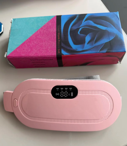 Portable Cordless Rechargeable <strong>Heating</strong> <strong>Pad</strong> <strong>Massager</strong> Belt with Timing Control for Women and Men Menstrual Relief and Waist - Product Image 6