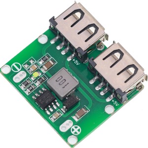 Chargeur de voiture DC-DC 12V 3A à double sortie USB avec surveillance de tension et module de charge rapide - Product Image 3