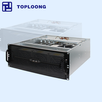 Boîtier de serveur F4811 4 GPU compatible avec la carte mère X11Dpg-Qt pour serveur IA, boîtier GPU