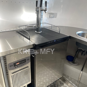 2025 Stainless Steel Truck Hot <b>Dog</b> Deep Fryer Pizza Mini <b>Food</b> Trucks Miami Ice Push <b>Stand</b> Cart Trailer - Product Image 5