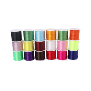 Material de atado de hilo elástico de gusano flexible de plástico para <span class=keywords><strong>ninfa</strong></span> y Streamer moscas Lago/Arroyo/Río diámetro de 50 m/rollo - Product Image 3