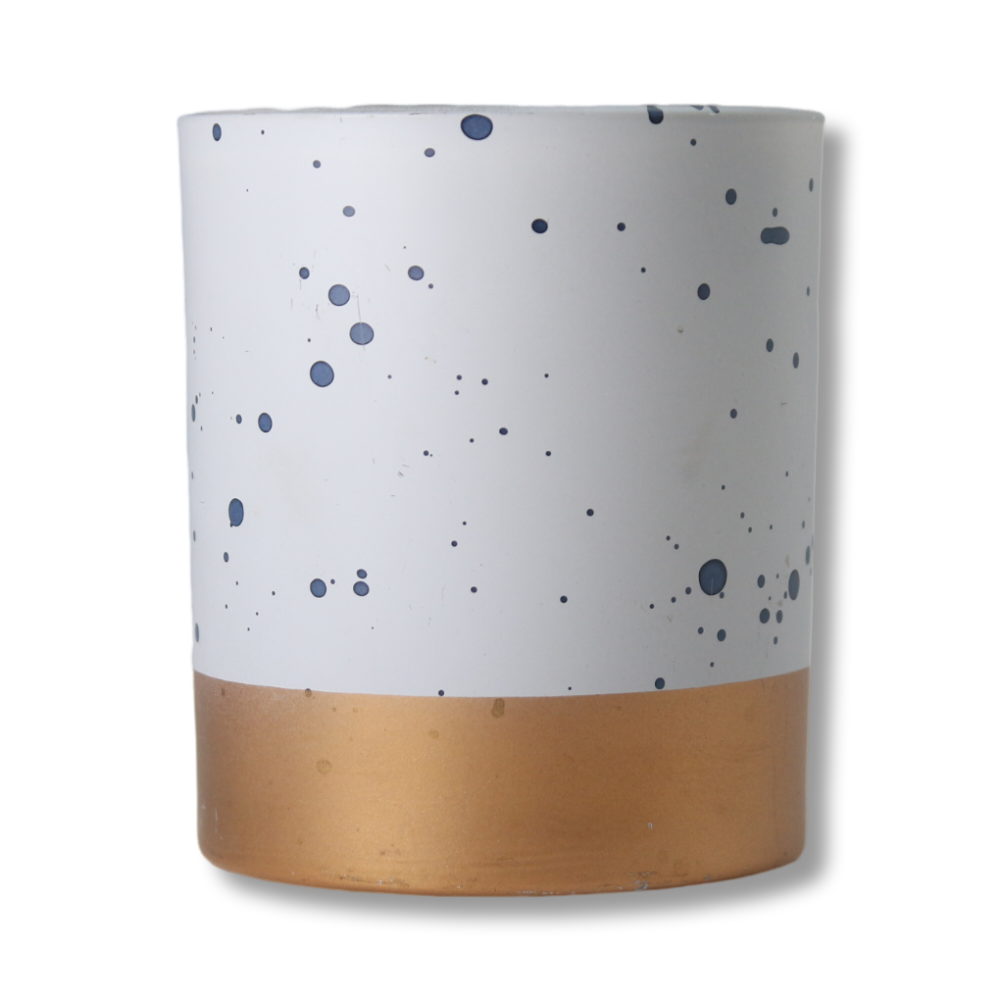 S81 White-brown + blue dots