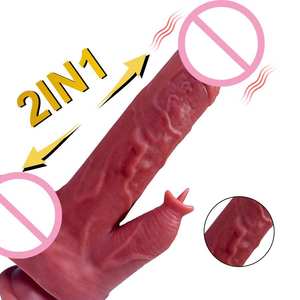 Remote Thrust ing 4*<span class=keywords><strong>20Cm</strong></span> lebensechte medizinische flüssige Silikon <span class=keywords><strong>Dildo</strong></span> Zunge lecken Penis Vibrator Spielzeug für Frau Sex Produkte % - Product Image 1