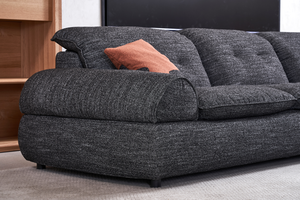 Meubles de salon modernes et élégants en tissu avec housses amovibles et lavables, confortables - Product Image 2