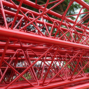Triangular microwave transmission tower telecom tower telecommunication tower Vietnam - Product Image 1