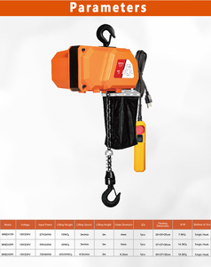 Harga pabrik TOYO-INTL lift rantai Listrik tipe MNEH 0.15-0.5 ton untuk Diskon - Product Image 6