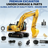 Chaîne de chenille pour excavatrice Caterpillar 320B 320C 320Cl 320D 330Bl E200B E340 E345 312 336, maillon de chenille, pièces de rechange pour train de roulement
