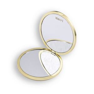 Custom Logo Small Round Shape Travel Folding <b>Makeup</b> Cosmetic <b>Compact</b> Pocket Mirror - Product Image 6